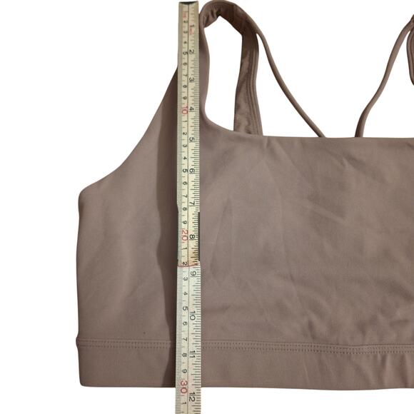 Athleta nude sports bra medium support size L - Picture 2 of 5